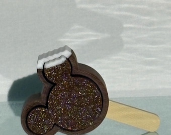 Disney Mickey ice cream bar fidget clicker - stress and sensory relief - Disney cruise line fish extender gift - DCL pixie dusting