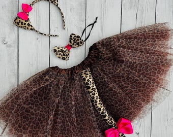 Cheetah Cat Halloween Costume, Baby, Toddler Girl Costumes, Leopard