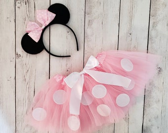 Pink Mouse Costume, Baby Toddler Girls