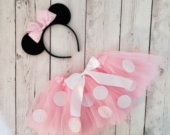 Pink Mouse Costume, Baby Toddler Girls Mouse Costume