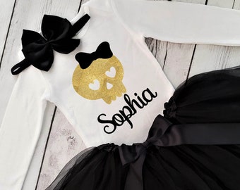 Girls Pirate Outfit, Toddler Pirate Shirt, Baby Tutu Outfit, Little Pirate