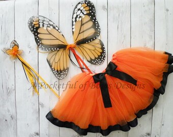 butterfly costume monarch halloween tutu kaynak