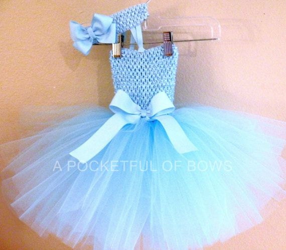light blue tutu dress