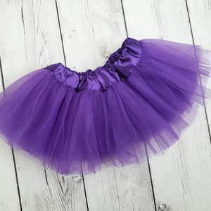 Purple Tutu Skirt Baby and Toddler Girls