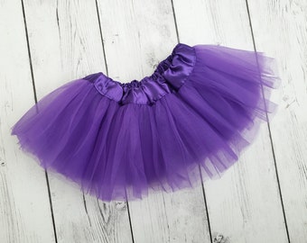 Purple Tutu Skirt Baby and Toddler Girls