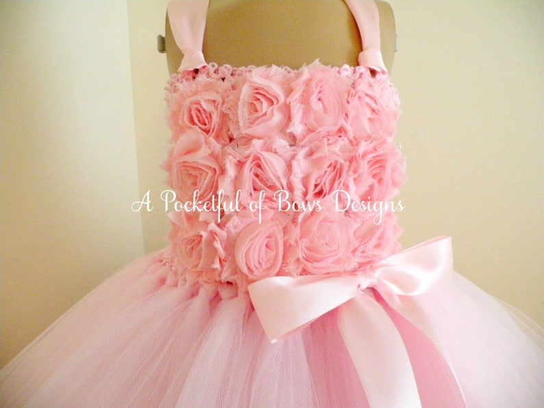 rustic pink dress