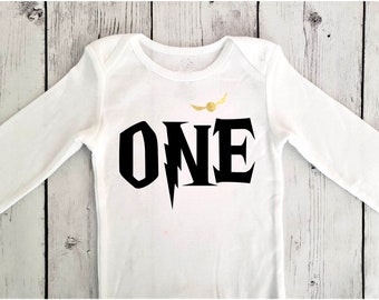 Boy 1st Birthday Wizard Shirt