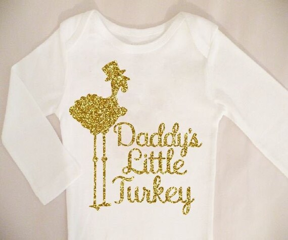 daddy's little turkey outfit