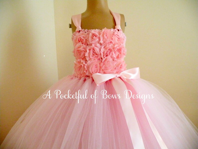 rustic pink dress