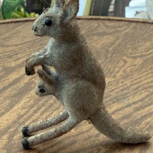 Wagner Kunstlerschutz Flocked Animals - Etsy