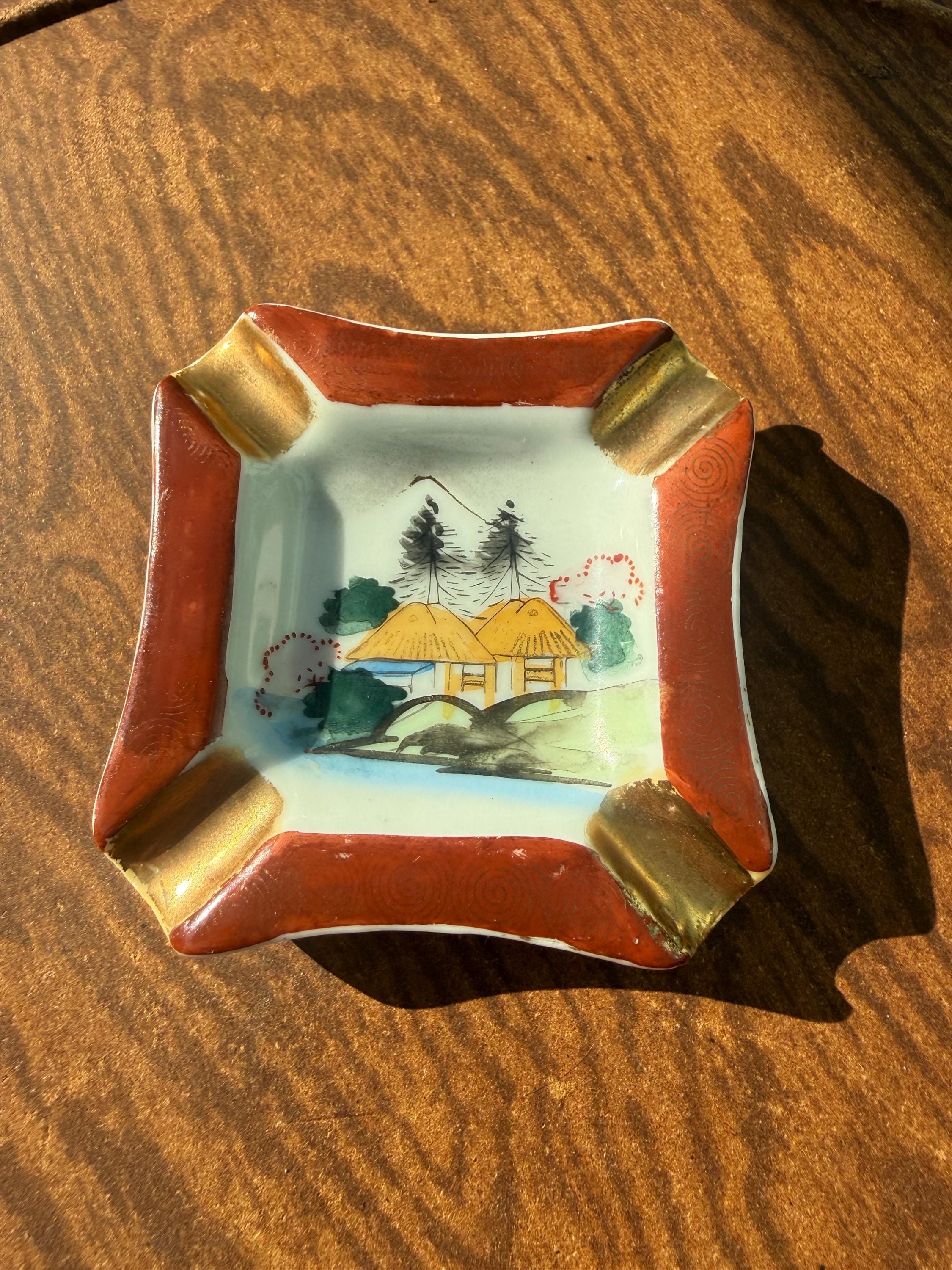 Retro Japanese Ashtray - Etsy