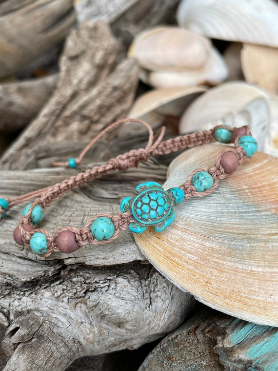 Etsy turtle bracelet deals