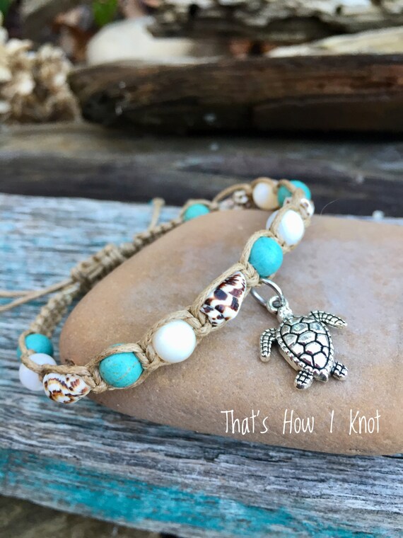 etsy turtle bracelet