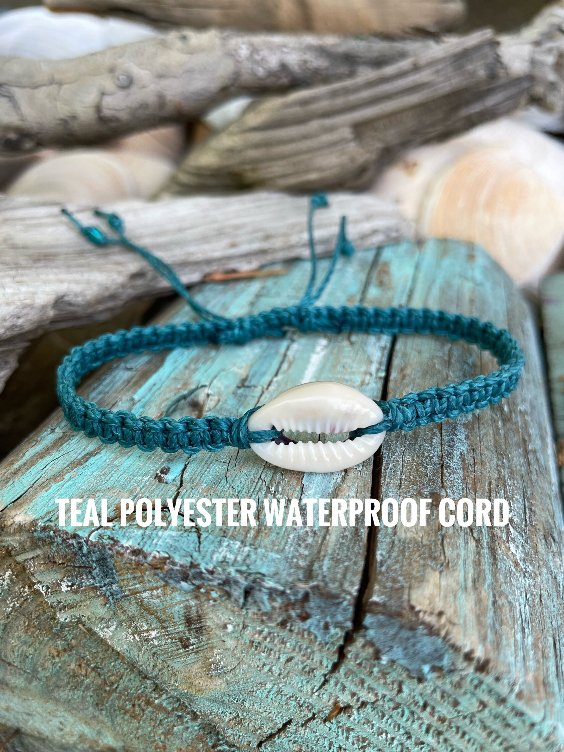 Cowrie Shell Macrame Bracelet for Women and Girls surfer beach