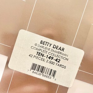 Out of Print Betty Dear 10 Cut Precut Pack by Darlene Zimmerman for Robert Kaufman image 7