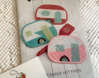 Snack Shack Hot Pads Pattern by Atkinsons Designs: Physical Pattern