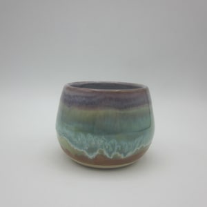 Handmade Ceramic Wine Cup- Sunset on the Beach