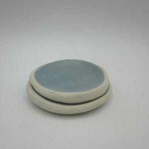 Handmade Ceramic Tiny Trinket Plate Set