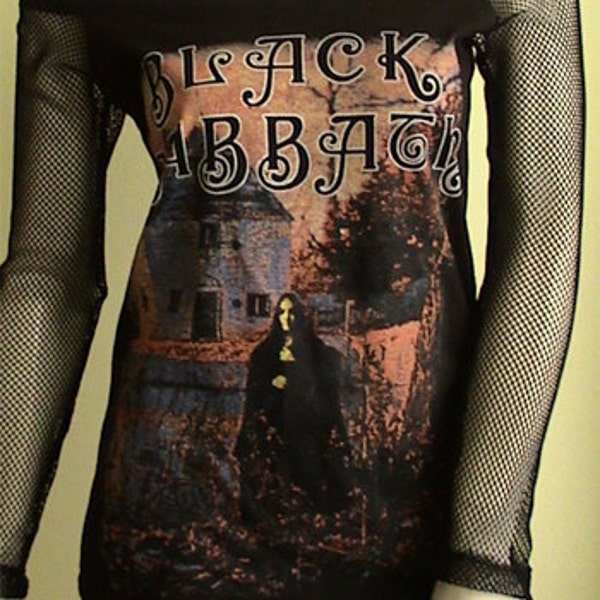 BLACK SABBATH  Metal DIY Women Top Shirt size S / M / L