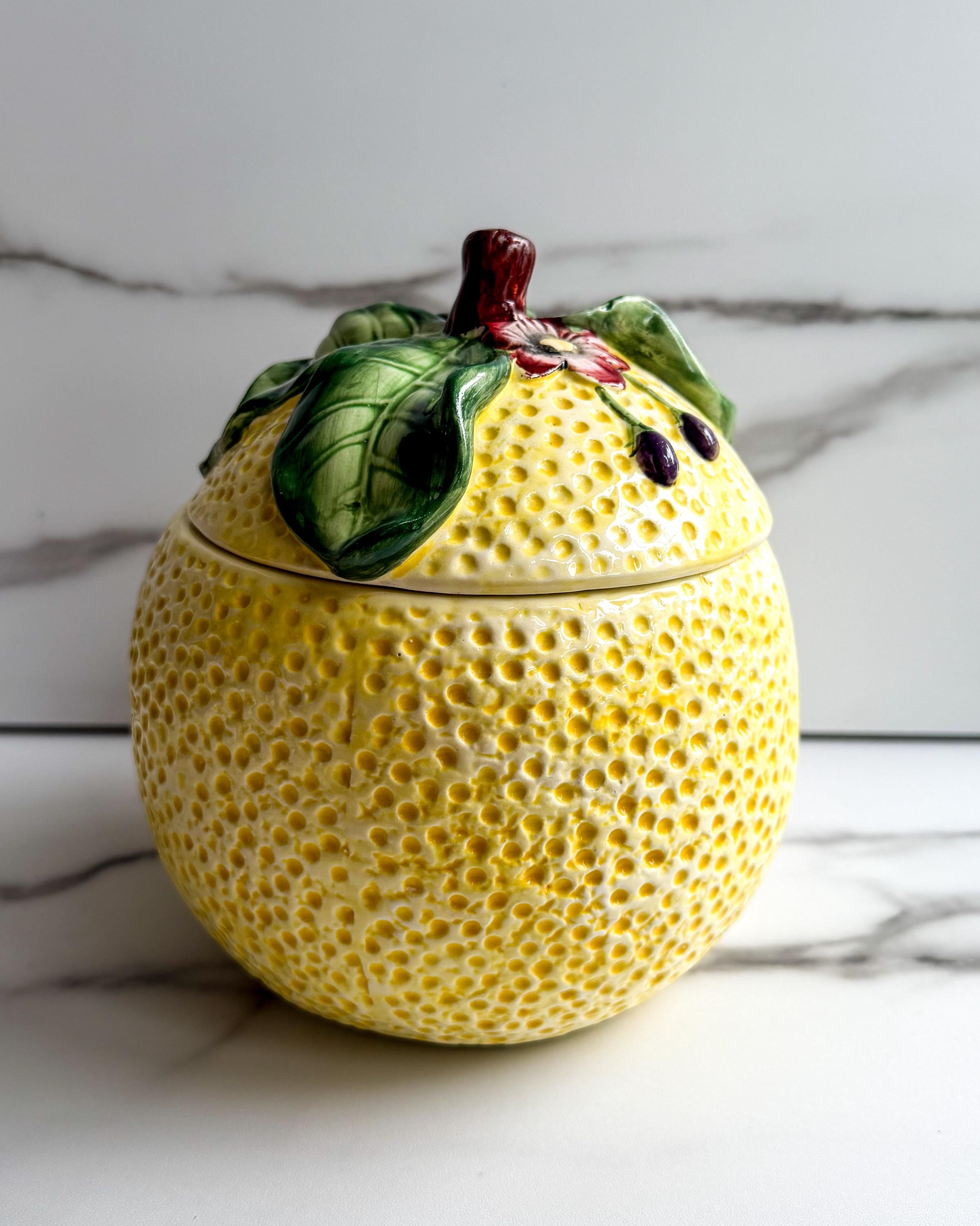 Lemon Shaped Container - Etsy