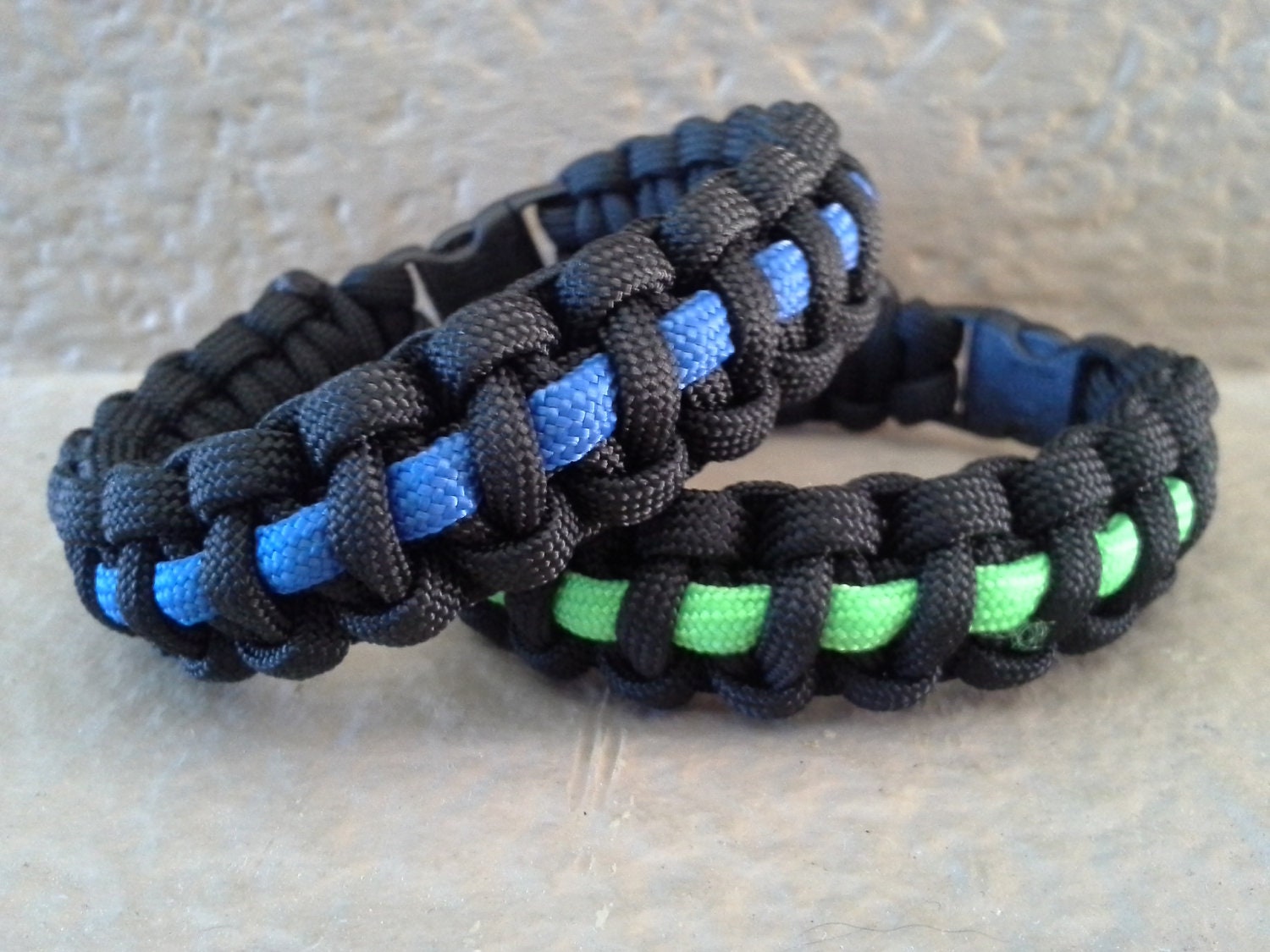Thin Line Paracord Bracelet Etsy