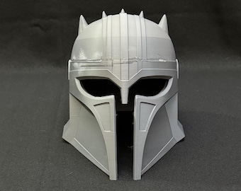 The Armorer Helmet (Mandalorian) – Child Size – Unpainted