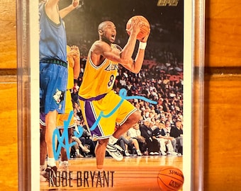 1996 Fleer Metal Kobe Bryant RC Graded PSA 8 #181 Los Angeles