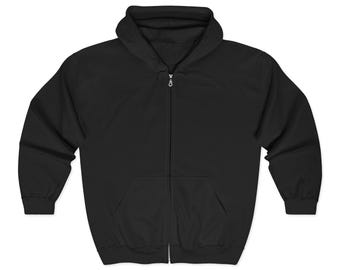Felpa con cappuccio e zip intera Heavy Blend™ unisex