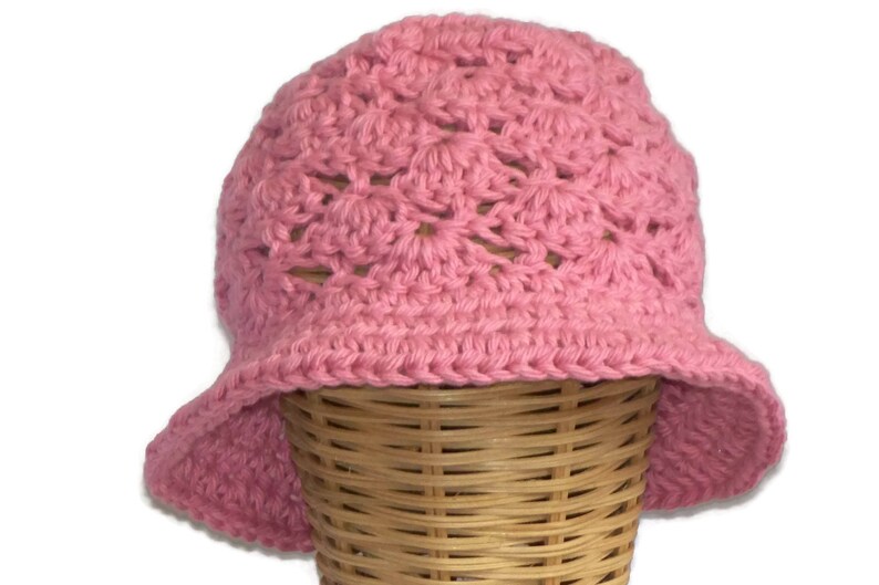 Baby Girl Floppy Sun Hat Infant Hat Pink Etsy