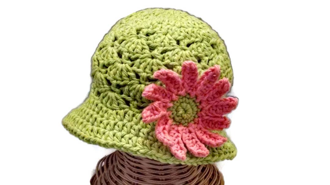Baby Girl Floppy Sun Hat, Infant Hat, Green, Lime Green, Flower Hat Etsy