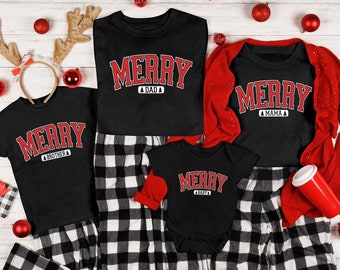 Matching Family Christmas Shirts: Personalized Holiday Tees