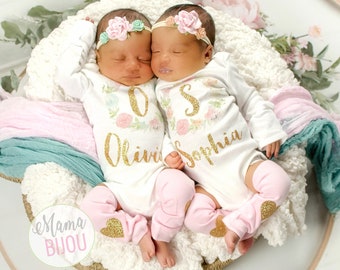 twin newborn girl outfits