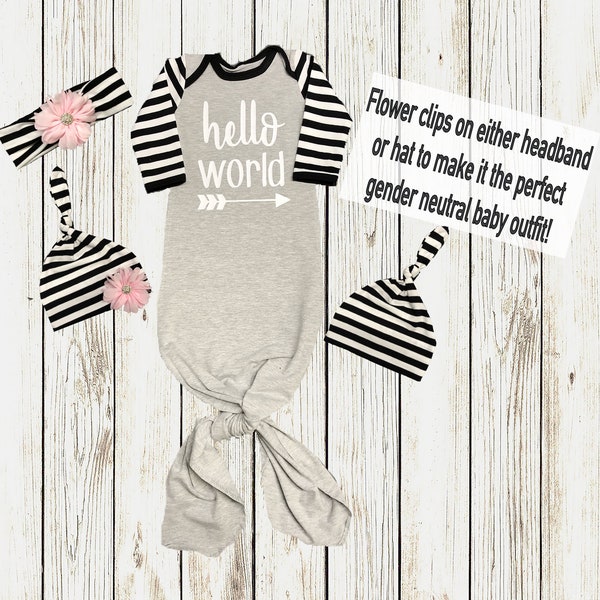 Gender Neutral Coming Home Outfit, Gender Neutral Baby Clothes, Unisex Baby Clothes, Gender Neutral Baby Shower Gift, Unisex Newborn Outfit