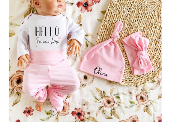 Baby girl best sale pants with feet