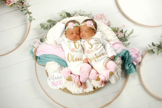 twin newborn girl outfits