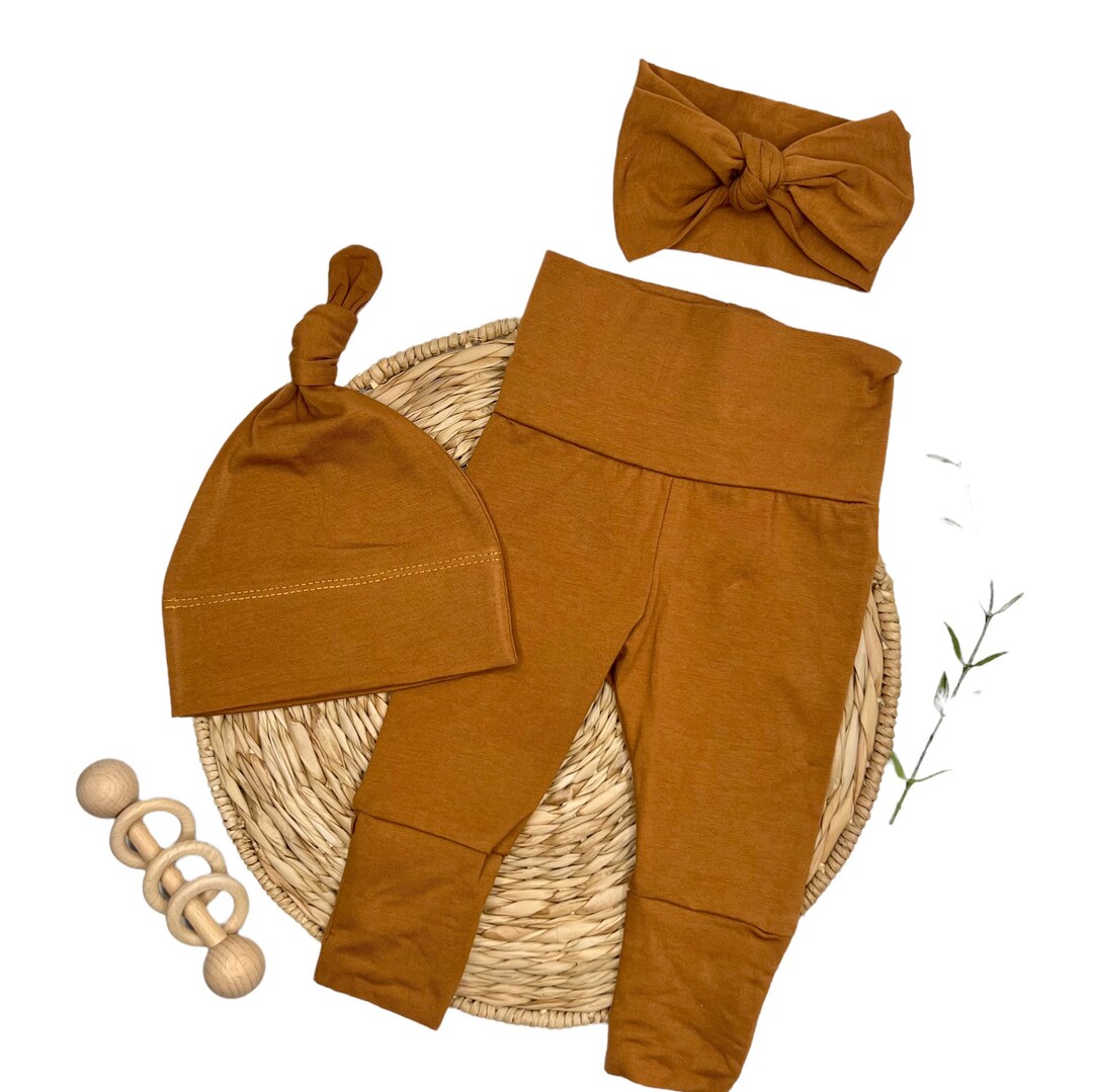 Newborn Baby Clothes, Gender Neutral Baby Pants Set, Newborn Coming