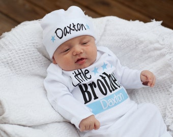 Little Brother Outfit, Little Brother Clothes, Sibling Shirt, Little Brother Coming Home Outfit, Baby Brother Outfit, Baby Shower Gift