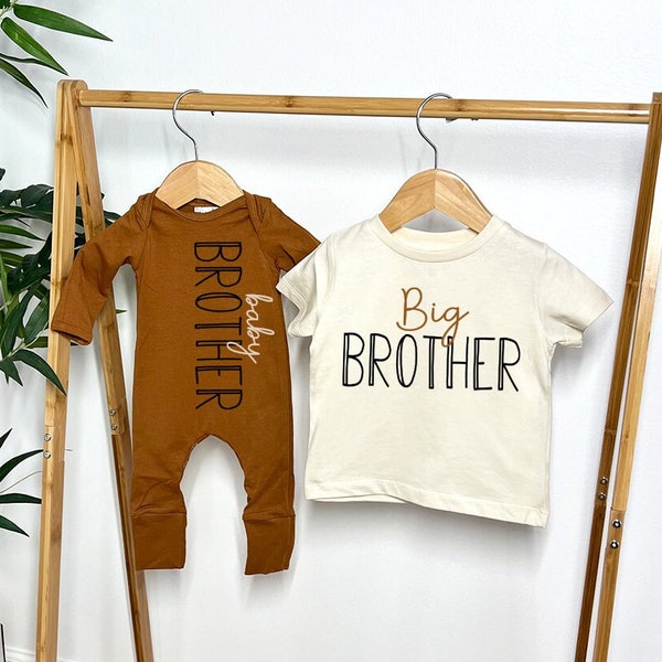 Baby Brother, Sister, Big Brother, Big Sister, Little Brother, Little Sister, Sibling Shirts, Tee Shirt or Romper Baby Coming Home Outfit