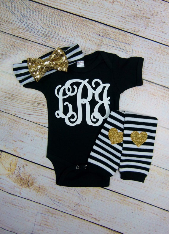 monogrammed baby girl clothes
