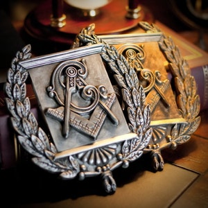Masonic Heraldic Emblem Plaque