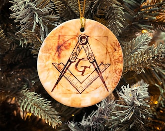 Vitruvius Mason kerstornament