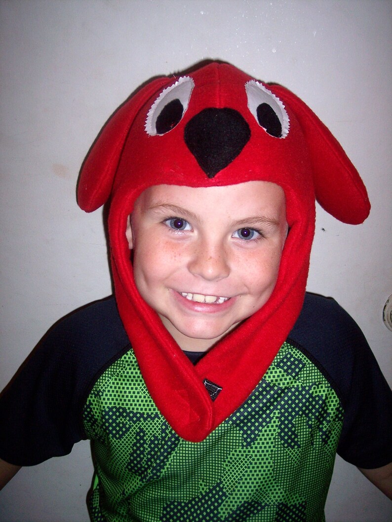 Clifford Kids and adult hat The big red dog hat Halloween Etsy