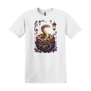 Banana Ball Python T-Shirt, Customizable Cotton Tee with Personalization