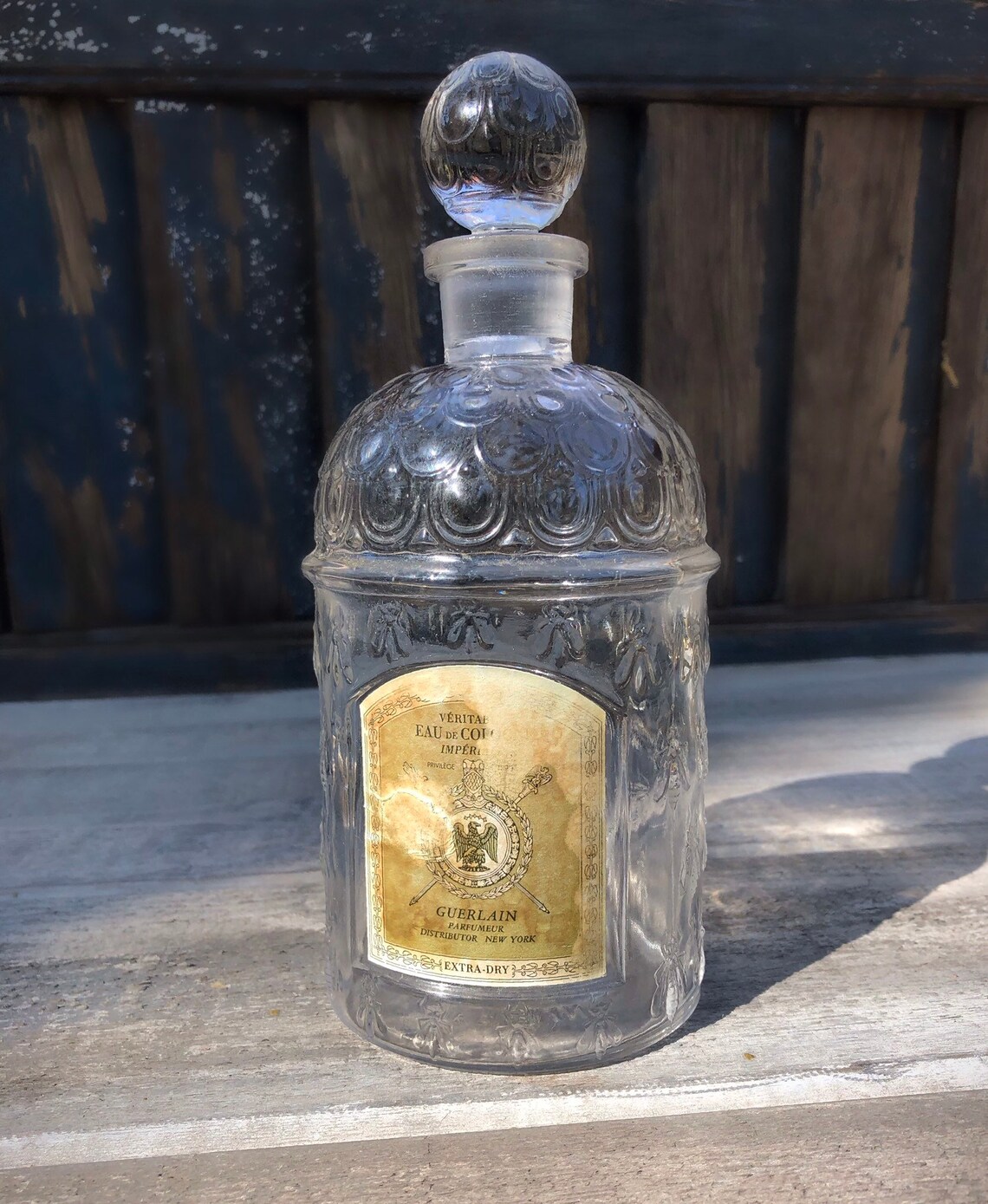 Vintage GUERLAIN Bee Bottle Made in France Antique Bottle Etsy