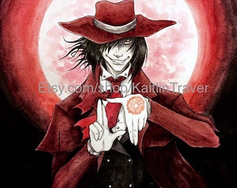 Alucard - Art Print- 8x10