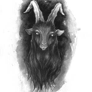 Black Phillip- Art Print
