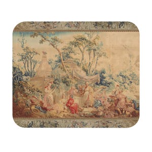 Countryside Feast Antique Image Mouse Pad Home Office Decor