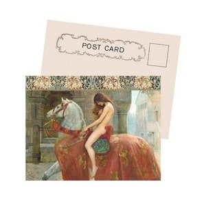 Lady Godiva New Antique Image Postcard