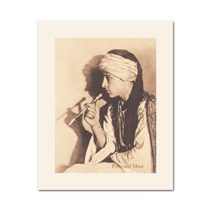 The Great Lover Rudolph Valentino Vintage Image Paper Poster Print