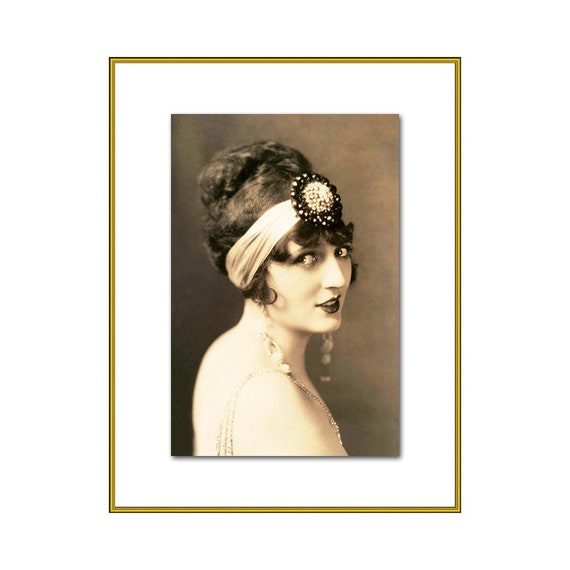 Vintage Lovers Fashion Art Deco Lady Iron On Embroidered Applique Patch 70A
